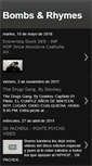 Mobile Screenshot of bombsandrhymes.blogspot.com