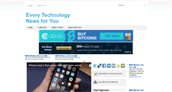 Desktop Screenshot of everytechnews4u.blogspot.com