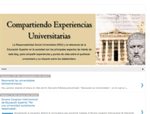 Tablet Screenshot of compartiendoexperienciauniversitaria.blogspot.com
