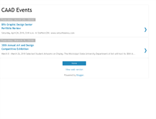 Tablet Screenshot of caad-events.blogspot.com