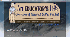 Desktop Screenshot of educatorslife.blogspot.com