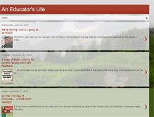 Tablet Screenshot of educatorslife.blogspot.com