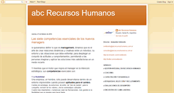 Desktop Screenshot of abcrecursoshumanos.blogspot.com