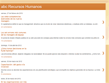 Tablet Screenshot of abcrecursoshumanos.blogspot.com