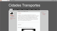 Desktop Screenshot of cidadestransportes.blogspot.com