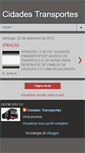 Mobile Screenshot of cidadestransportes.blogspot.com