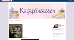 Desktop Screenshot of kageprinsessen.blogspot.com