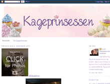 Tablet Screenshot of kageprinsessen.blogspot.com