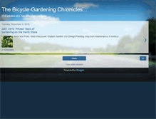 Tablet Screenshot of bicyclegardening.blogspot.com