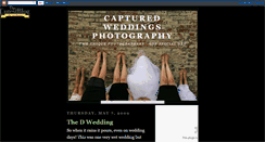 Desktop Screenshot of capturedweddings.blogspot.com