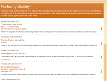 Tablet Screenshot of nurturingstanley.blogspot.com