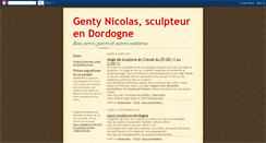 Desktop Screenshot of gentynicolas-sculpteur.blogspot.com