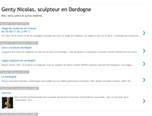 Tablet Screenshot of gentynicolas-sculpteur.blogspot.com