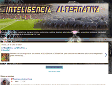 Tablet Screenshot of inteligenciaalternativa.blogspot.com