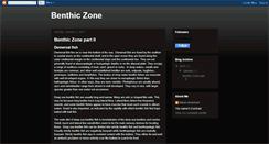 Desktop Screenshot of marinebenthic.blogspot.com