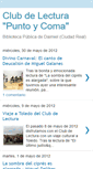 Mobile Screenshot of clubdelecturapuntoycoma.blogspot.com