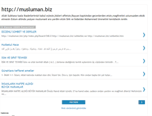 Tablet Screenshot of muslumanbiz.blogspot.com