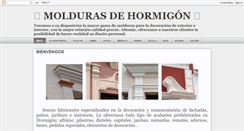 Desktop Screenshot of moldurasdehormigon.blogspot.com