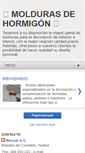 Mobile Screenshot of moldurasdehormigon.blogspot.com