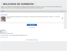 Tablet Screenshot of moldurasdehormigon.blogspot.com