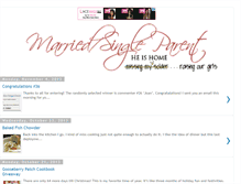 Tablet Screenshot of marriedsingleparent.blogspot.com