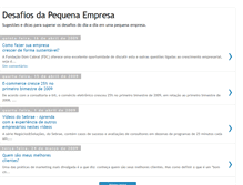 Tablet Screenshot of desafiosdapequenaempresa.blogspot.com