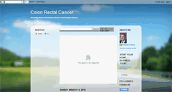 Desktop Screenshot of colonrectalcancer-99.blogspot.com