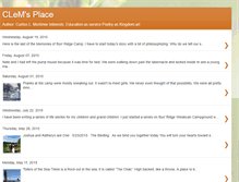 Tablet Screenshot of clemsplace.blogspot.com
