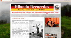 Desktop Screenshot of hilandorecuerdos.blogspot.com