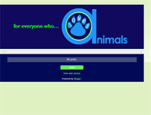 Tablet Screenshot of lovesanimalscom.blogspot.com