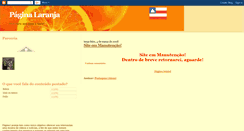 Desktop Screenshot of paginalaranja.blogspot.com