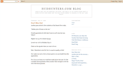 Desktop Screenshot of hudhunters.blogspot.com
