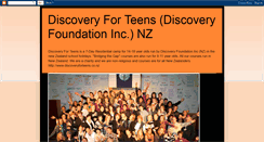 Desktop Screenshot of discoveryfoundation.blogspot.com