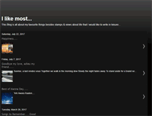 Tablet Screenshot of ilikemostinlife.blogspot.com