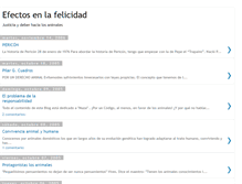 Tablet Screenshot of efectosenlafelicidad.blogspot.com