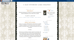 Desktop Screenshot of ieatstorieslikegrapes.blogspot.com