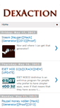 Mobile Screenshot of dexaction.blogspot.com