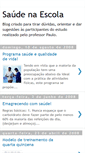 Mobile Screenshot of programasaudenaescola.blogspot.com