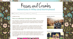 Desktop Screenshot of kissesandcrumbsblog.blogspot.com