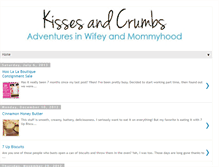 Tablet Screenshot of kissesandcrumbsblog.blogspot.com