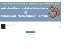 Tablet Screenshot of mariammantemple.blogspot.com