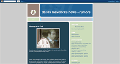 Desktop Screenshot of mavericksnews.blogspot.com