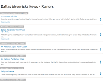 Tablet Screenshot of mavericksnews.blogspot.com