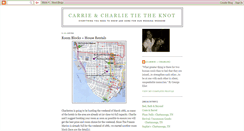 Desktop Screenshot of carrieandcharlietietheknot.blogspot.com