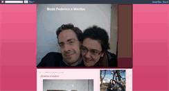 Desktop Screenshot of bodafedericoemontse.blogspot.com