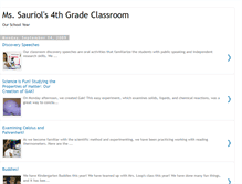 Tablet Screenshot of our4thgradeclassroom.blogspot.com