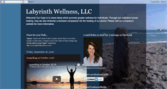 Desktop Screenshot of labyrinthwellnessllc.blogspot.com