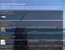 Tablet Screenshot of labyrinthwellnessllc.blogspot.com