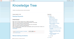 Desktop Screenshot of indianaccountingprocessandprocedure.blogspot.com