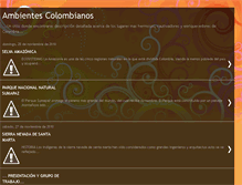 Tablet Screenshot of ambientescolombianos.blogspot.com